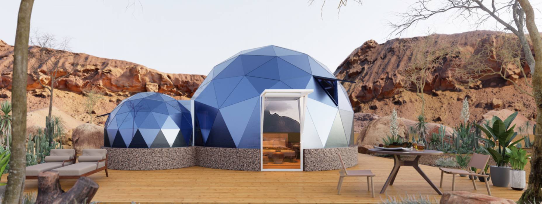 泸西县球形智能光伏玻璃星空房